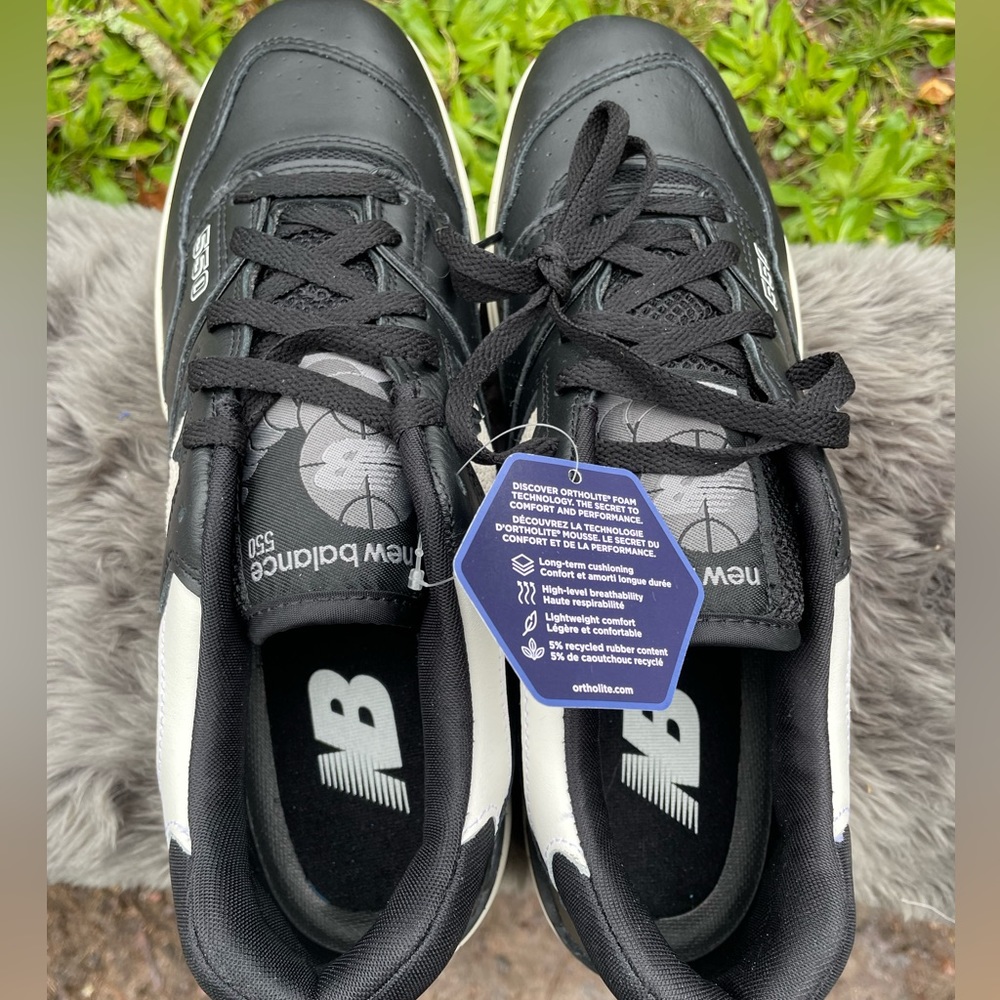 NWT New Balance 550 Panda Low Sneakers size 11.5 Men’s - Picture 6 of 11